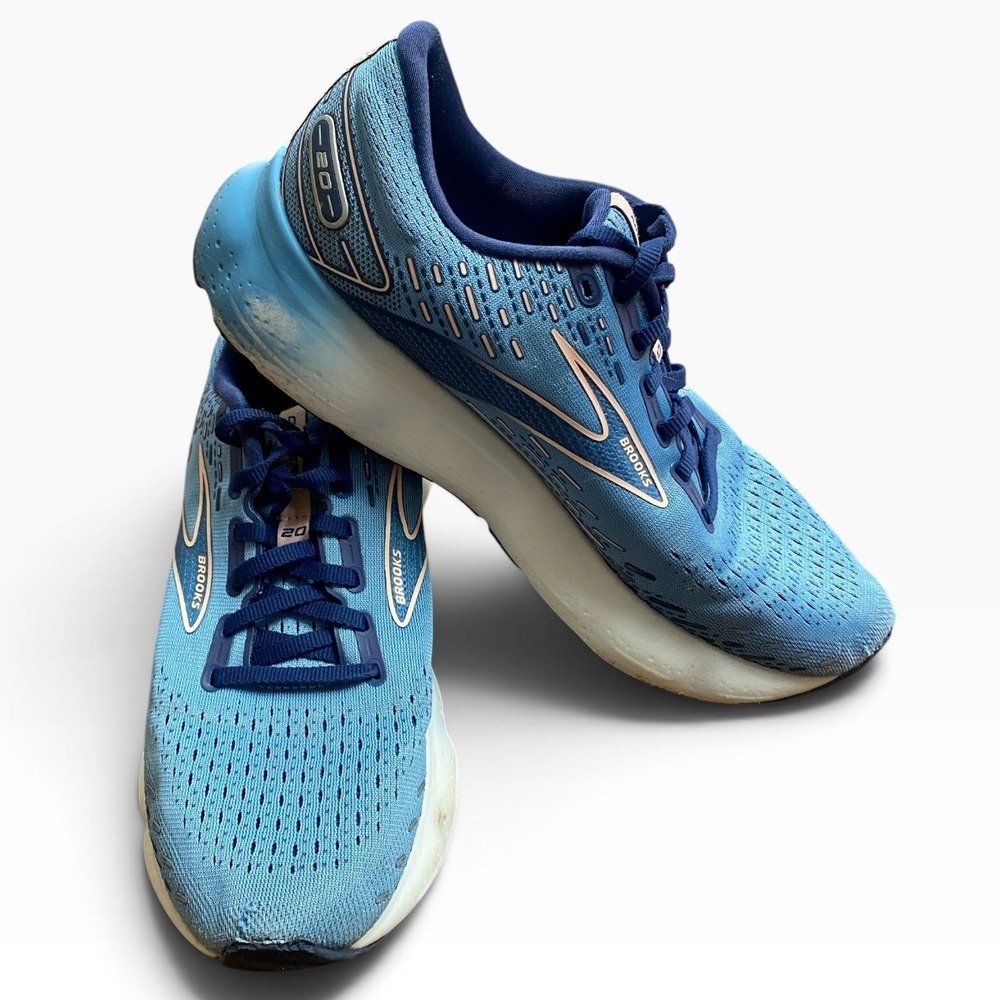 Brooks Glycerin 20 Womens Running Shoes Sneaker Sz 11 Blue #362C